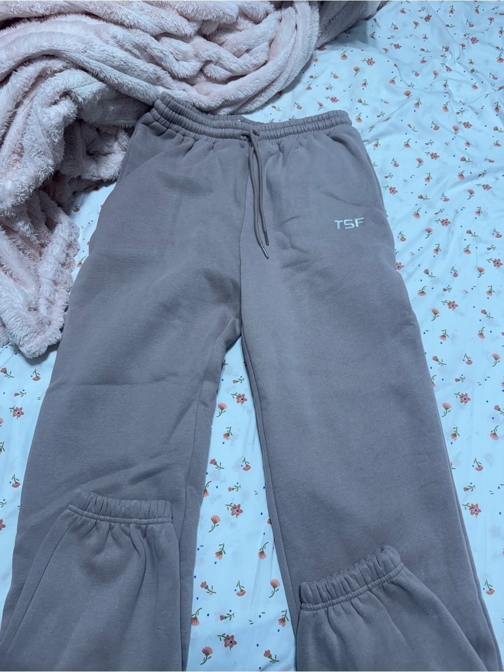 Women's Cozy purple/greyish/ pinkish Fleece Jogger Sweatpants
